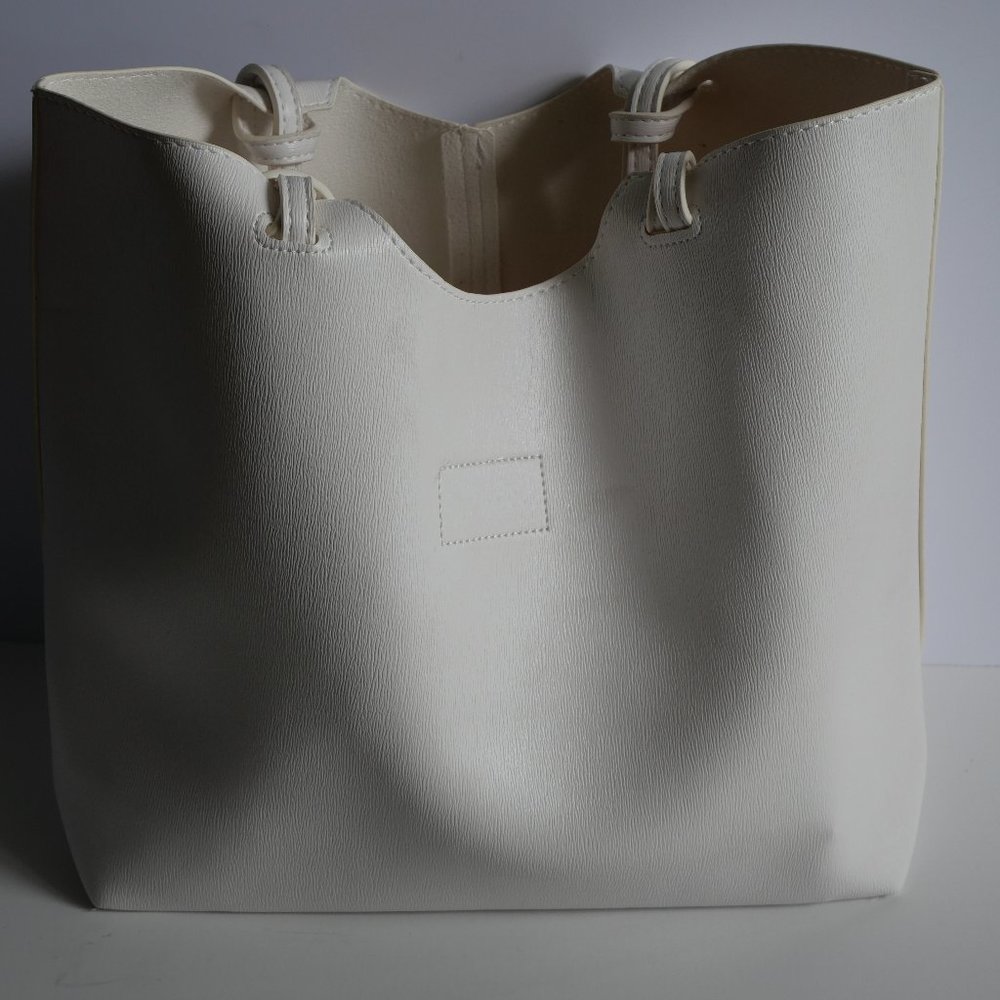 Neiman Marcus White Shoulder Bag